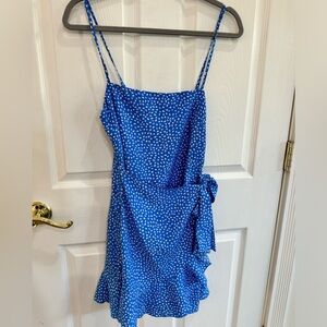 Hello Molly Down to Georgia Blue dress Size L